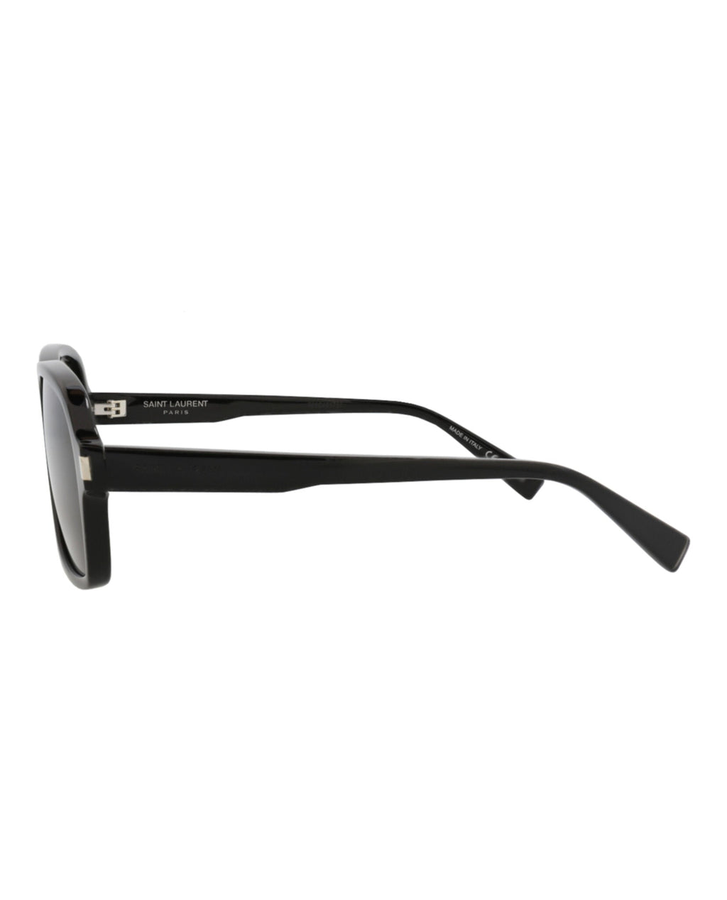 Saint Laurent Mens Aviator Black Black Black Fashion Designer Eyewear