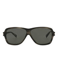 Saint Laurent Mens Aviator Havana Havana Grey Fashion Designer Eyewear