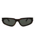 Saint Laurent Womens Cat Eye Havana Havana Grey Fashion Designer Eyewear