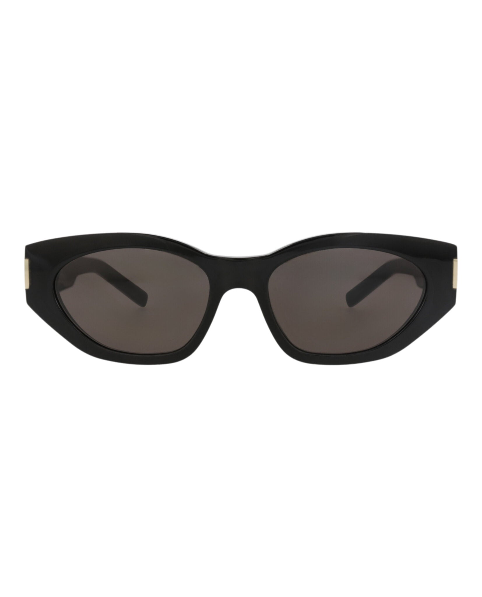 Saint Laurent Womens Cat Eye Black Black Black Fashion Designer Eyewear