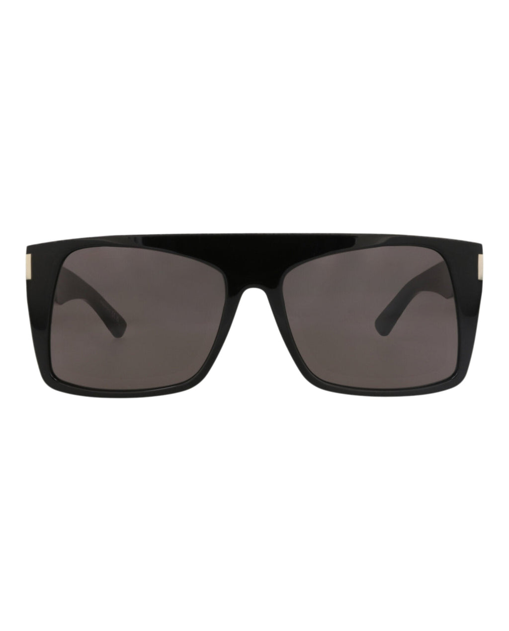 Saint Laurent Womens Square/Rectangle Black Black Black Fashion Designer Eyewear