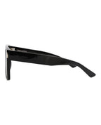 Saint Laurent Womens Square/Rectangle Black Black Black Fashion Designer Eyewear