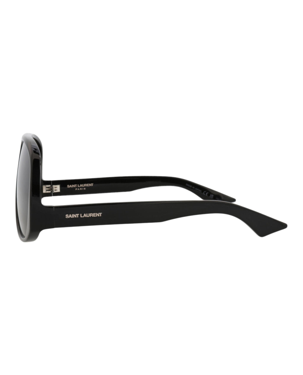 Saint Laurent Womens Aviator Black Black Black Fashion Designer Eyewear