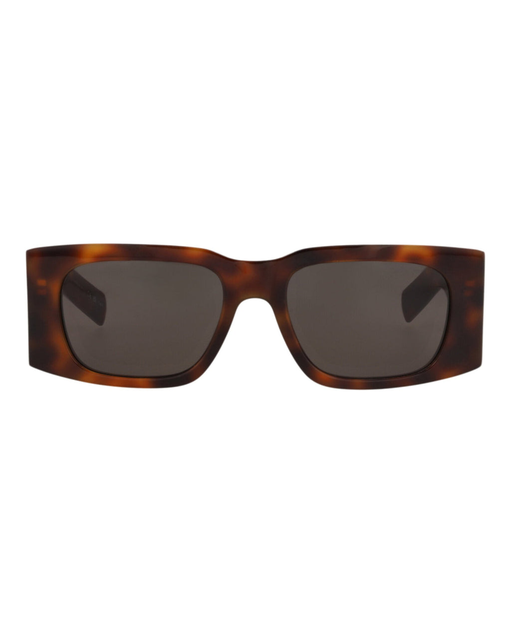 Saint Laurent Womens Square/Rectangle Havana Havana Black Fashion Designer Eyewear