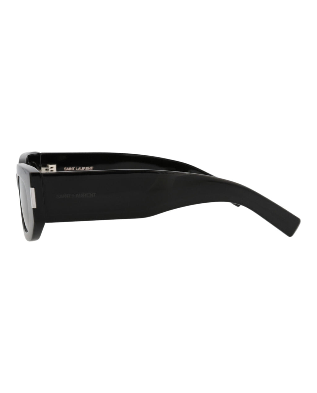 Saint Laurent Unisex Round/Oval Black Black Black Fashion Designer Eyewear