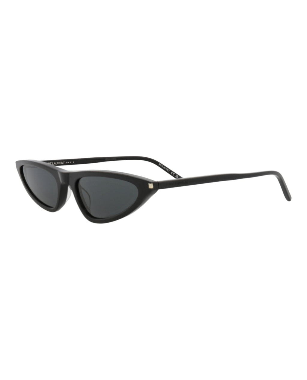 Saint Laurent Womens Cat Eye Black Black Black Fashion Designer Eyewear