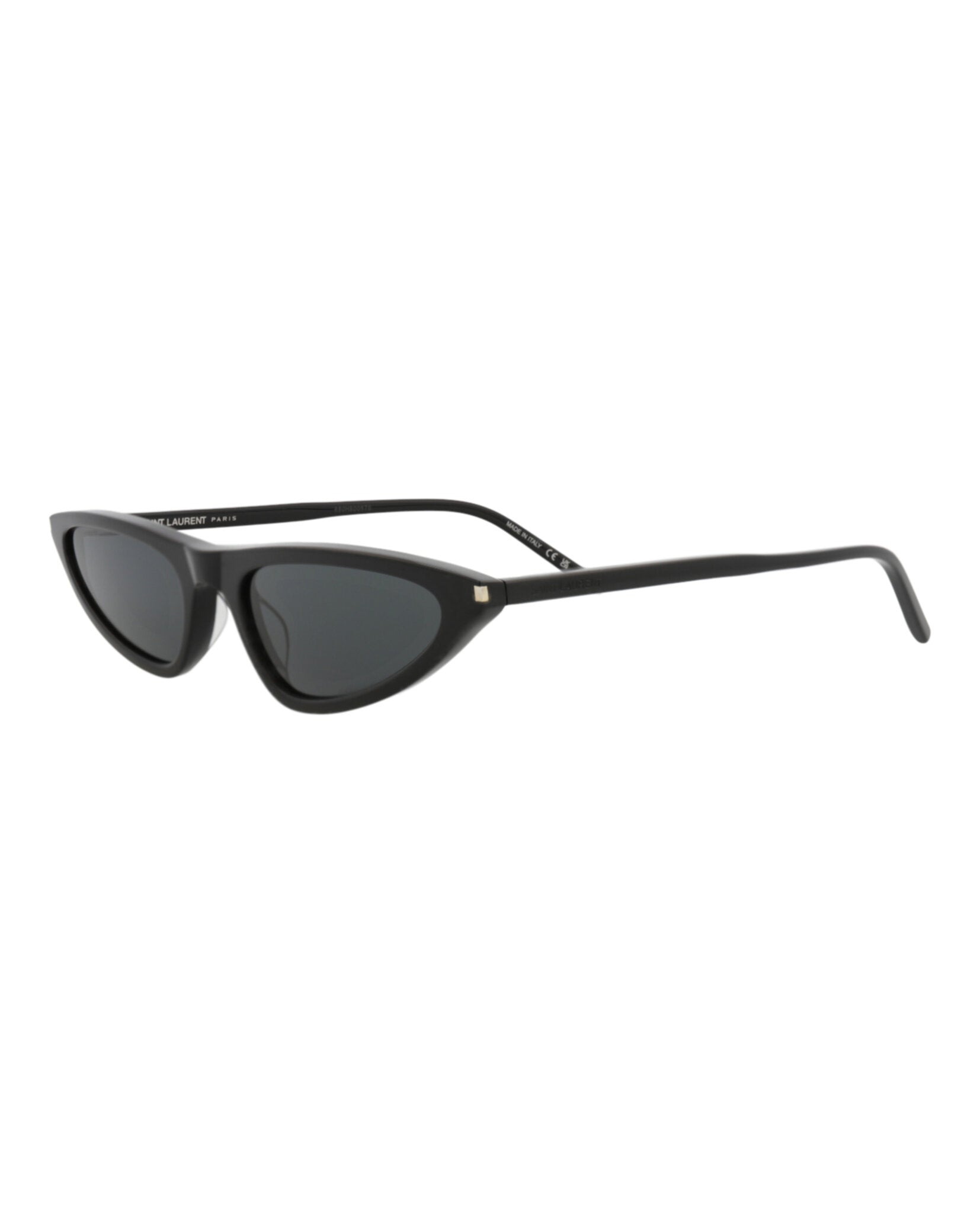 Saint Laurent Womens Cat Eye Black Black Black Fashion Designer Eyewear