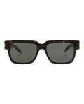 Saint Laurent Mens Square/Rectangle Havana Havana Grey Fashion Designer Eyewear