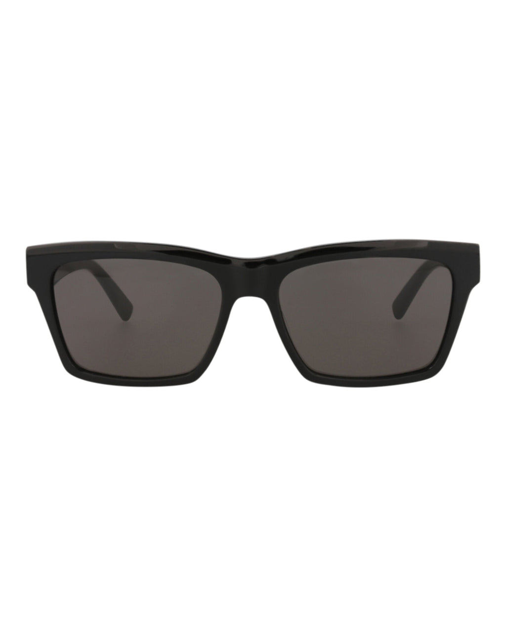 Saint Laurent Unisex Square/Rectangle Black Black Black Fashion Designer Eyewear