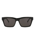 Saint Laurent Unisex Square/Rectangle Black Black Black Fashion Designer Eyewear