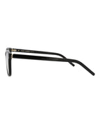 Saint Laurent Womens Round/Oval Black Black Transparent Fashion Designer Eyewear