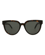 Saint Laurent Womens Cat Eye Havana Havana Grey Fashion Designer Eyewear