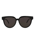 Saint Laurent Womens Cat Eye Black Black Black Fashion Designer Eyewear