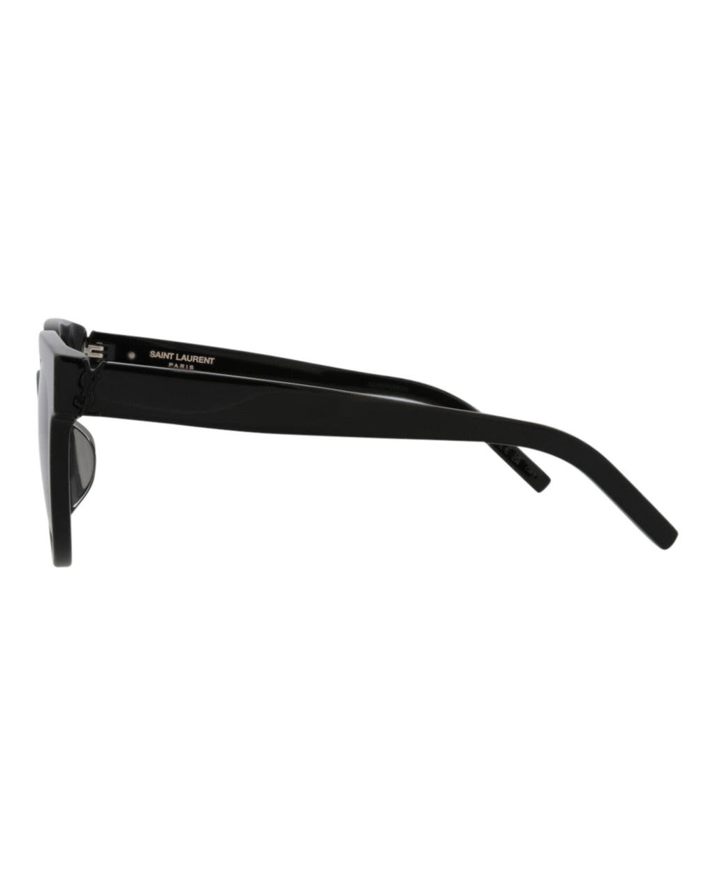 Saint Laurent Womens Cat Eye Black Black Black Fashion Designer Eyewear
