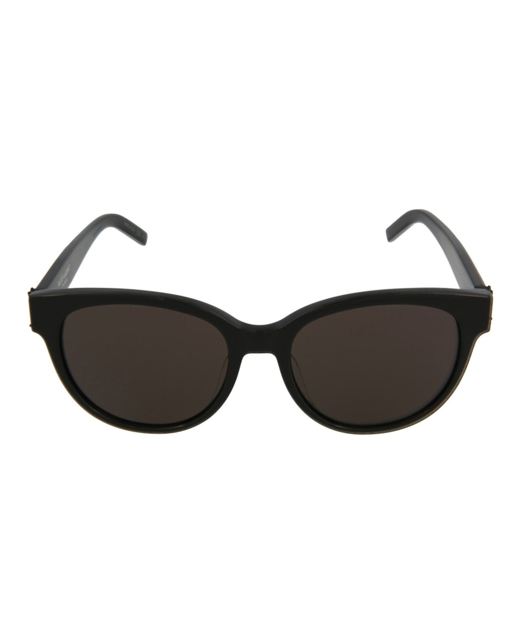 Saint Laurent Womens Round/Oval Black Black Black Fashion Designer Eyewear