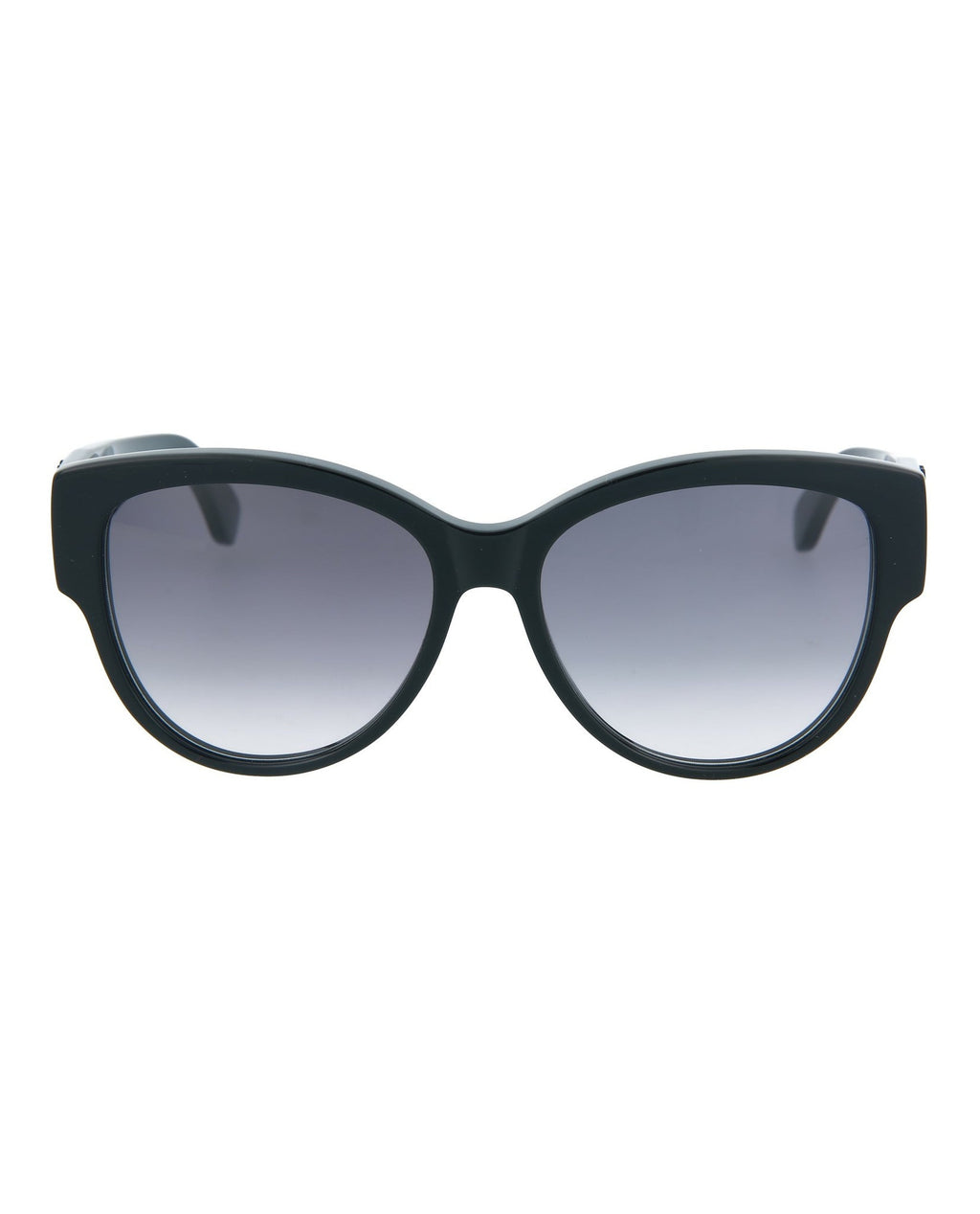 Saint Laurent Womens Round/Oval Black Black Grey Fashion Designer Eyewear