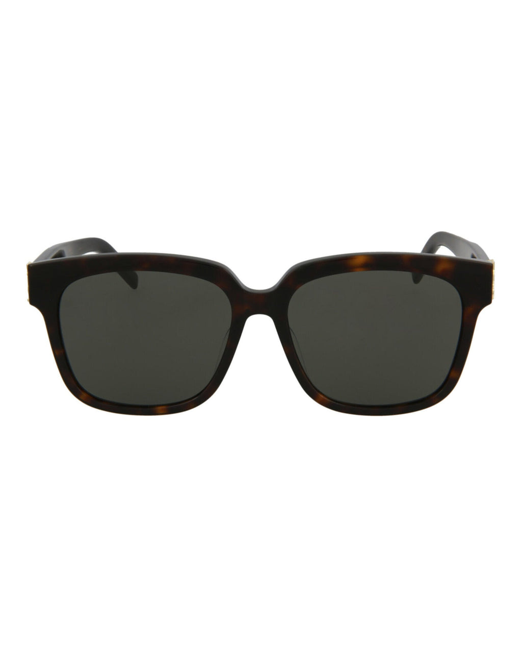 Saint Laurent Womens Square/Rectangle Havana Havana Grey Fashion Designer Eyewear
