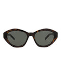 Saint Laurent Womens Cat Eye Havana Havana Grey Fashion Designer Eyewear