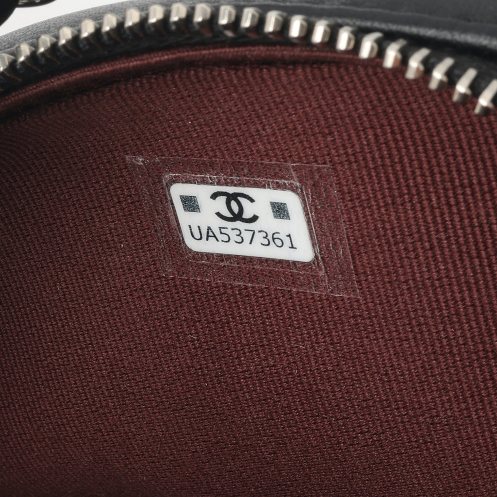 Chanel Mini CC Classic Backpack - Black Lambskin | Silver Hardware