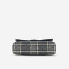 Chanel Medium Classic Flap - Mixed Tartan Tweed | Silver Hardware