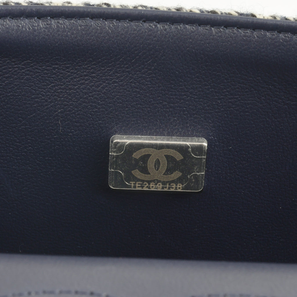 Chanel Medium Classic Flap - Mixed Tartan Tweed | Silver Hardware