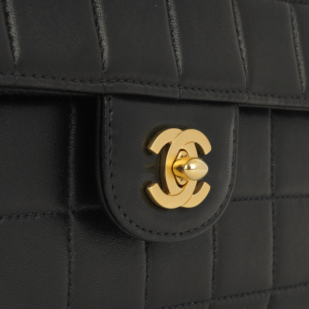 Chanel Vintage East-West Chocolate Bar