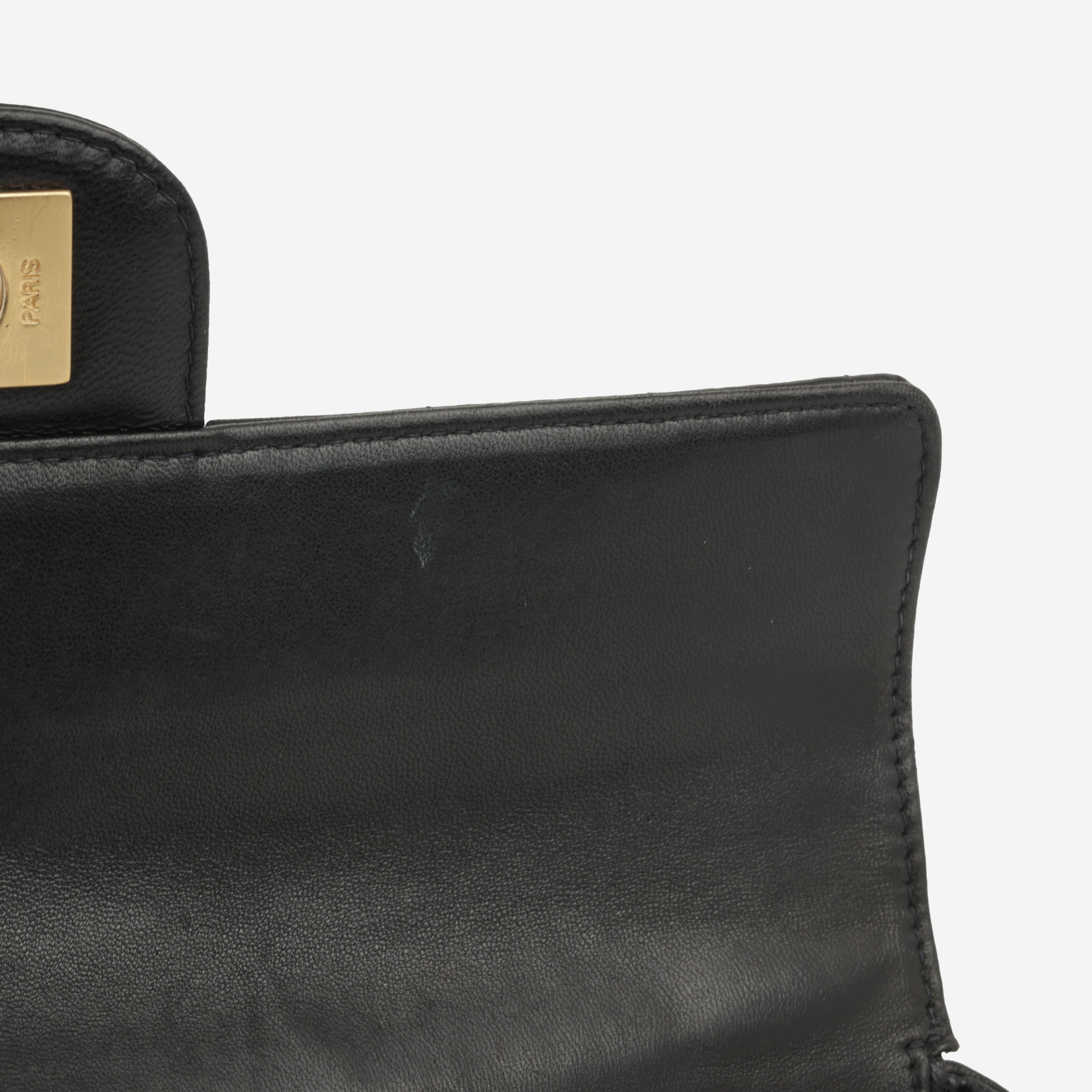Chanel Vintage East-West Chocolate Bar
