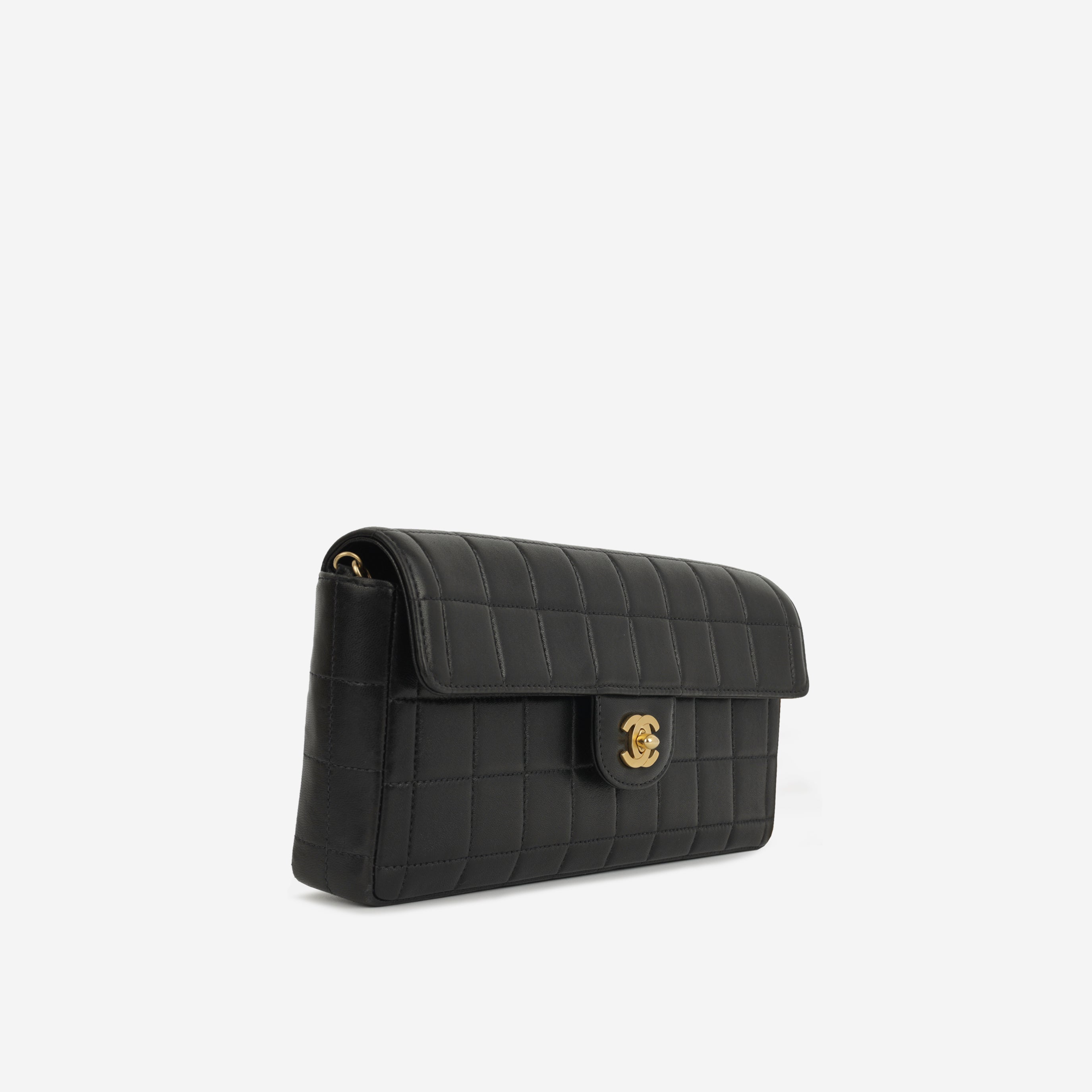 Chanel Vintage East-West Chocolate Bar