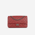 Chanel 2.55 Reissue 227 Flap - Red Aged Calfskin | Ruthenium Hardware