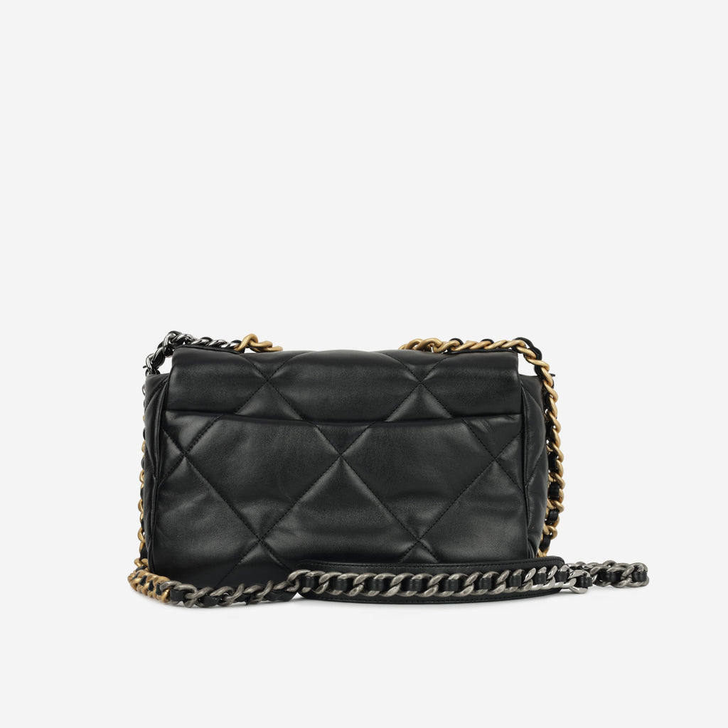 Chanel Small 19 Flap Bag - Black