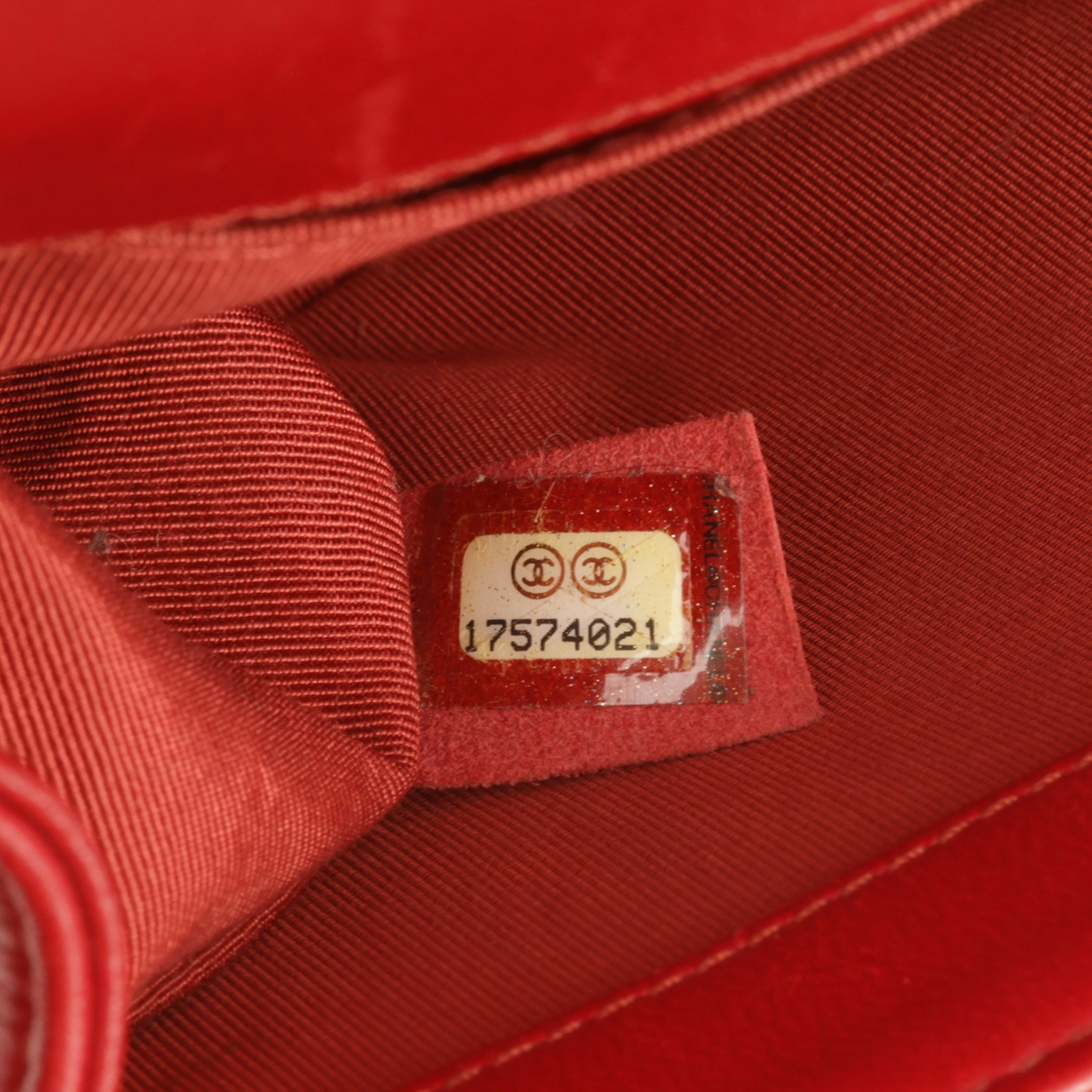 Chanel Rouge Chateau Celtic Old Medium Boy Bag | Ruthenium Hardware