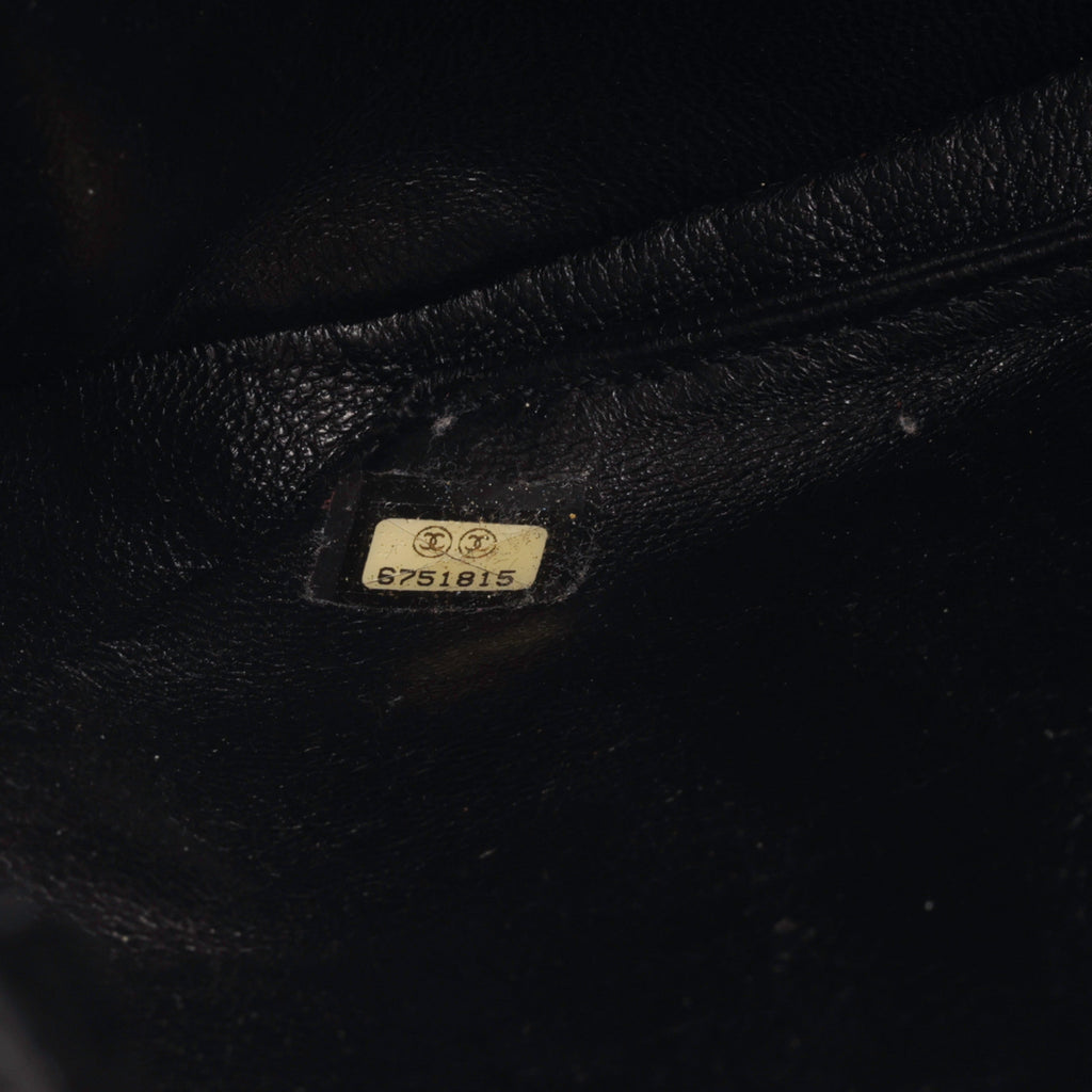 Chanel Vintage Chocolate Bar Drawstring Tote