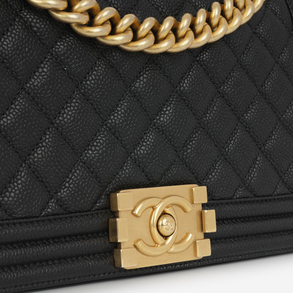 Chanel Old Medium Boy Bag