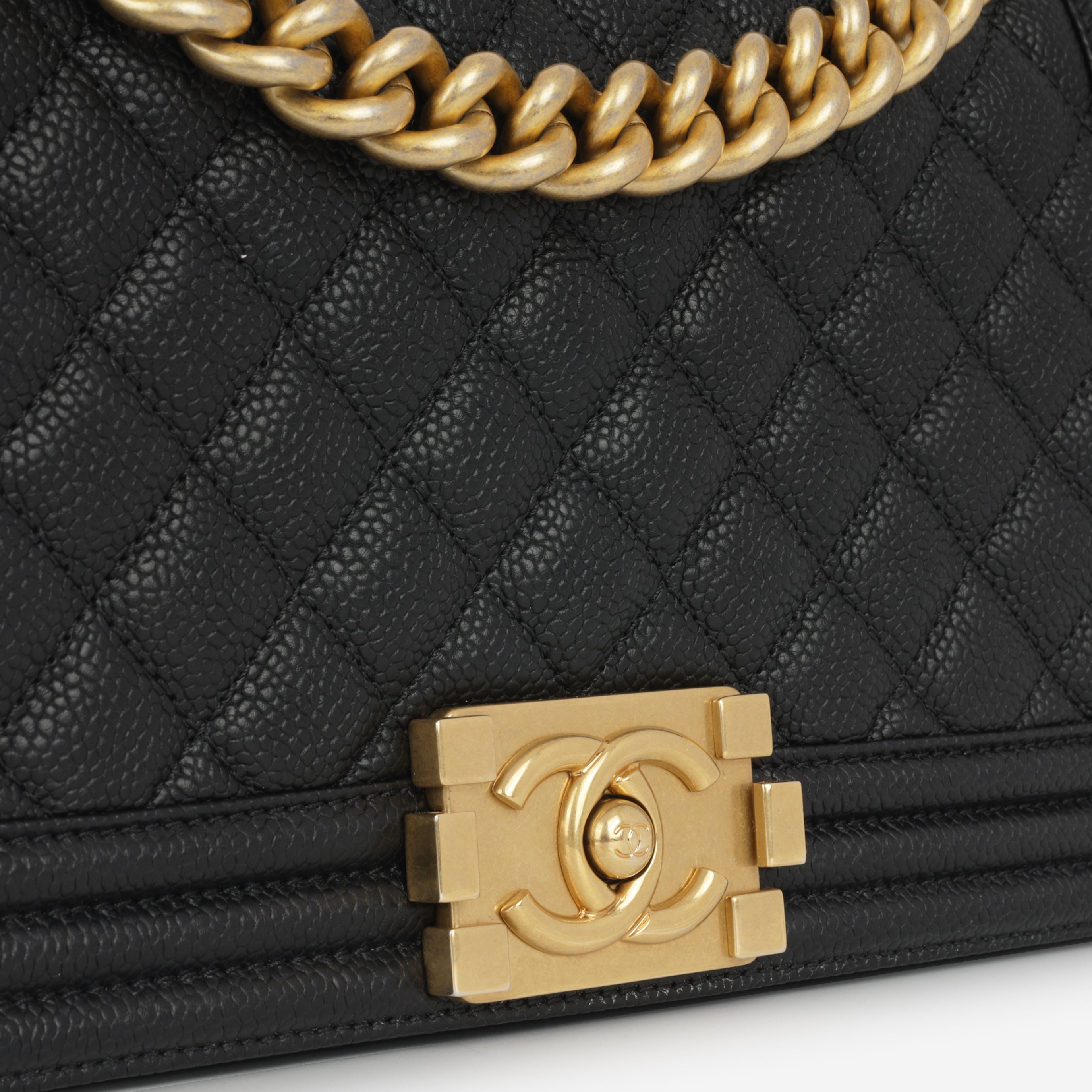 Chanel Old Medium Boy Bag
