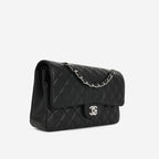 Chanel Medium Classic Flap - Black Caviar | Silver Hardware