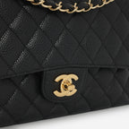 Chanel Medium Classic Flap - Black Caviar | Gold Hardware