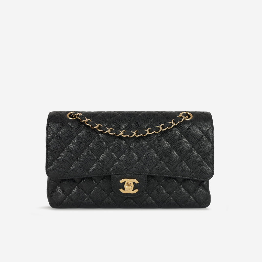Chanel Medium Classic Flap - Black Caviar | Gold Hardware
