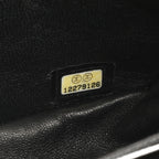 Chanel East West Flap Bag - Black Caviar | Silver Hardware