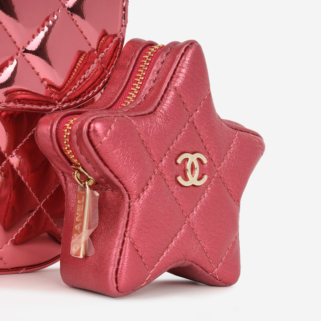 Chanel Mini Flap Bag & Star Coin Purse