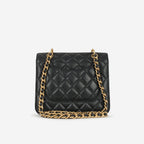 Chanel 23S Messenger Flap - Black Lambskin | Gold Hardware