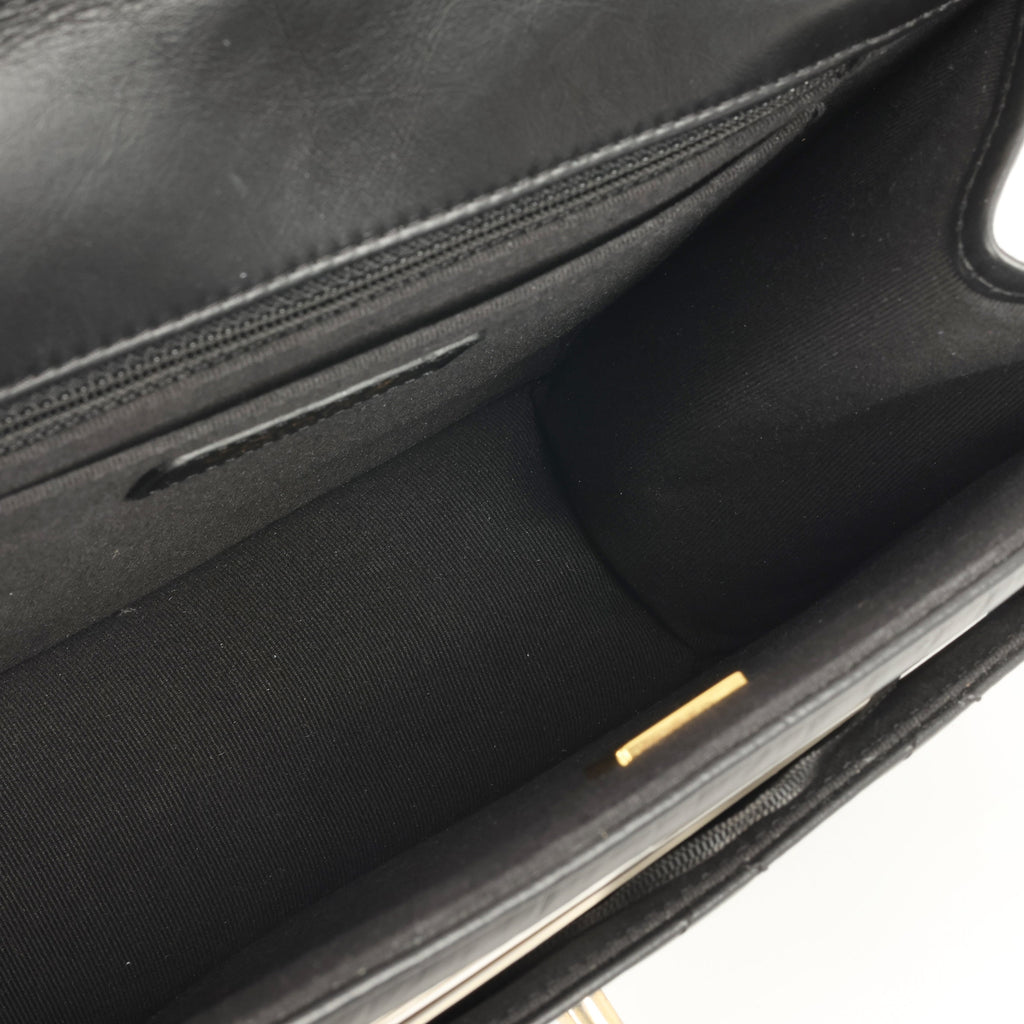 Chanel 23S Messenger Flap - Black Lambskin | Gold Hardware