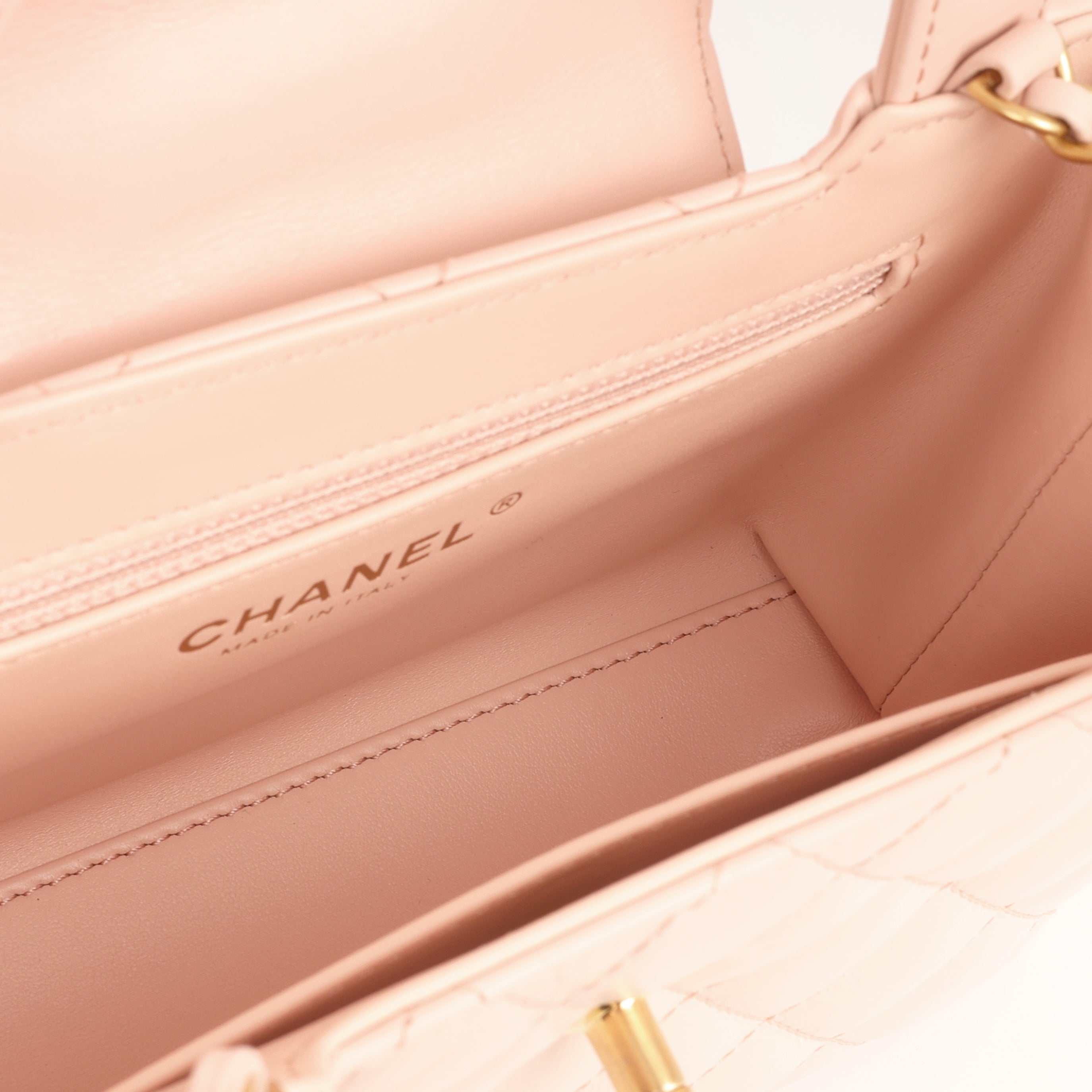 Chanel Small Kelly Re-Edition - Light Pink Calfskin | Gold Hardware