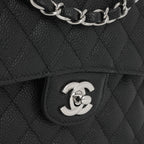 Chanel Small Classic Flap - Black Caviar | Silver Hardware