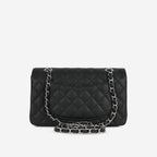 Chanel Small Classic Flap - Black Caviar | Silver Hardware