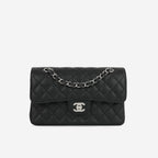 Chanel Small Classic Flap - Black Caviar | Silver Hardware
