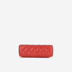 Chanel Small Kelly Re-Edition - Red Crumpled Calfskin | Gold Hardware