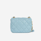 Chanel Candy Chain Flap - Blue Lambskin | Gold Hardware