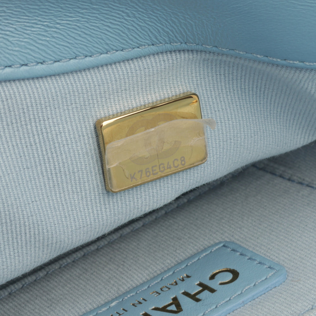 Chanel Candy Chain Flap - Blue Lambskin | Gold Hardware