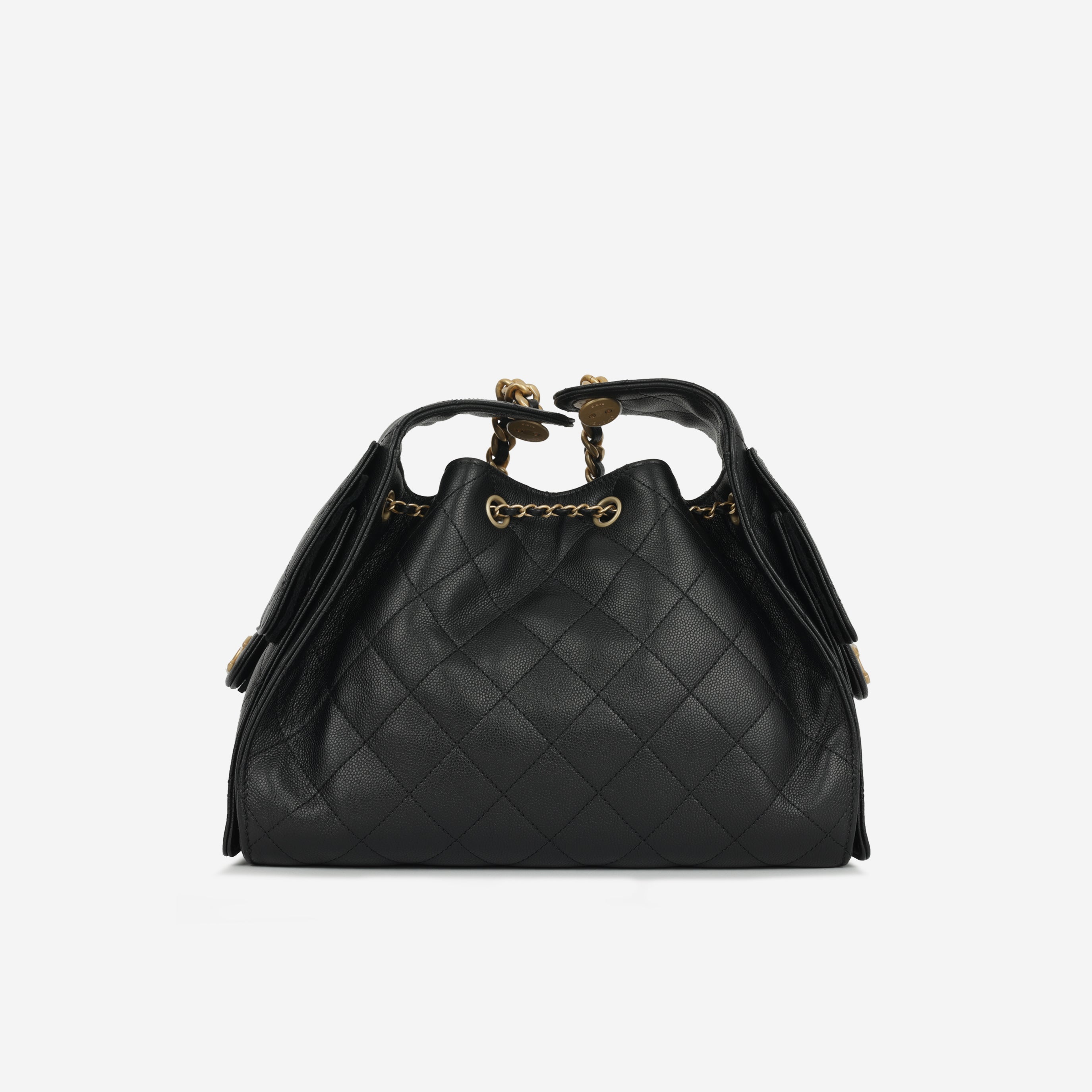 Chanel Small 25 Hobo - Black Caviar GHW