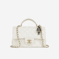 Chanel Mini Rectangular Top Handle with Charm